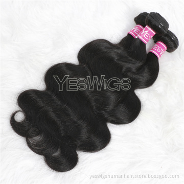 Hot Selling Cambodian Human Hair Weave Extension Bundles Natural Color Body Wave Cambodian Hair Double Weft Bundle Extensions